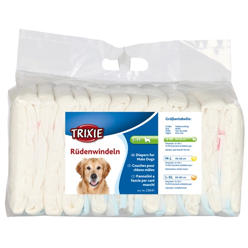 Bleer til hanhunde SM 30-46 cm 12 stk